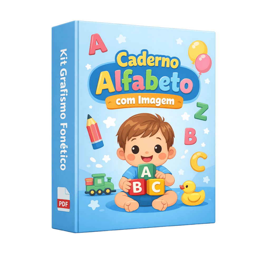 Caderno Alfabeto com Imagem